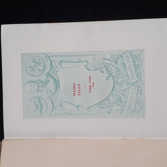 1895 "Weird Tales" by Edgar Allan Poe. - Picture 8 of 13